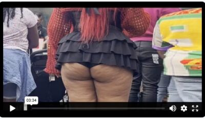 Bre at Homecoming Tailgate